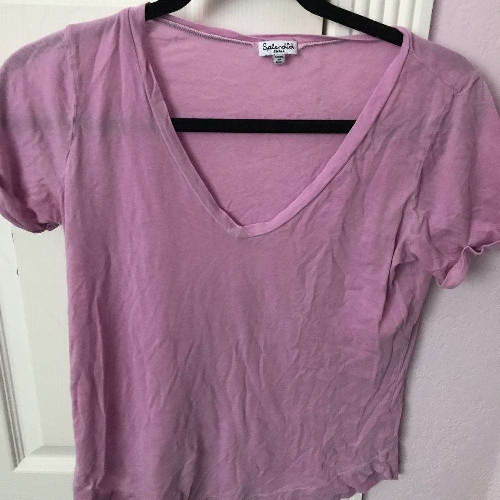 2 Splendid v necks